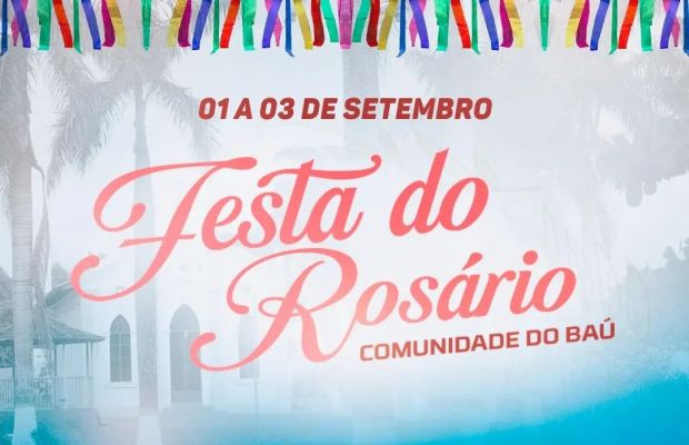 Festa do Rosário na Comunidade do Baú