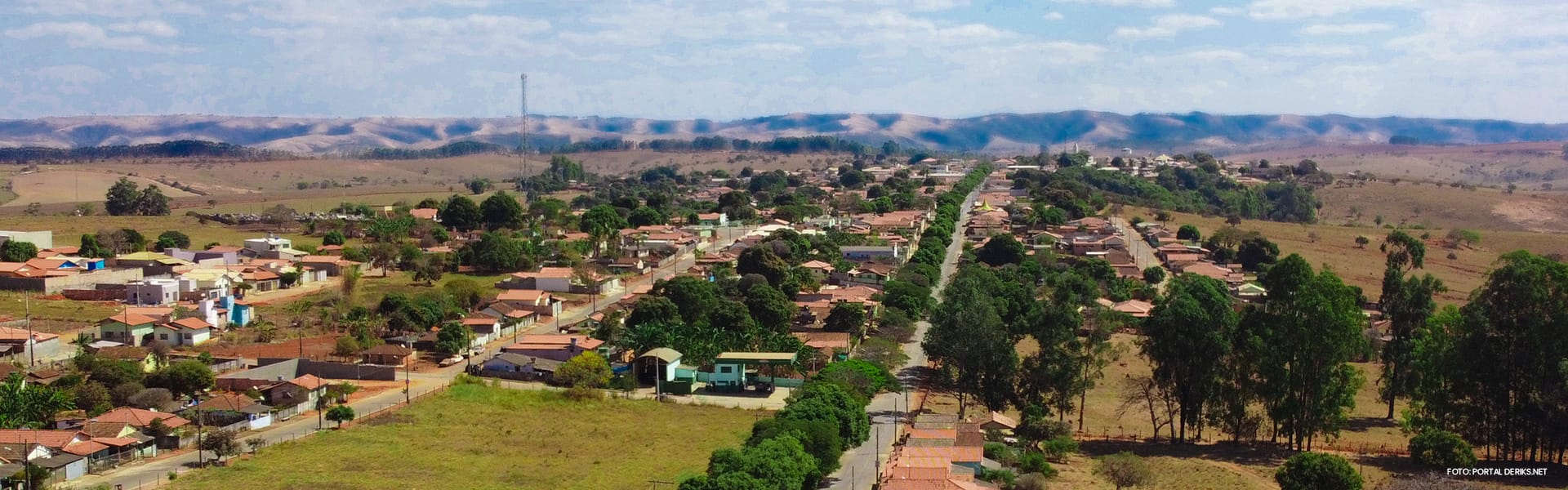 Vista entrada da cidade