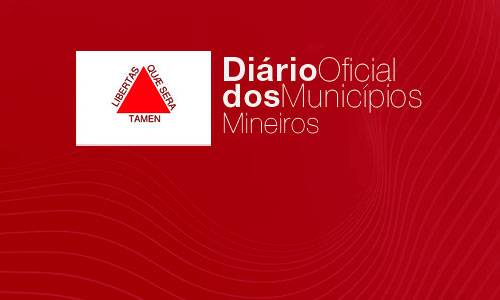 Diário Oficial Municipios de Minas Gerais