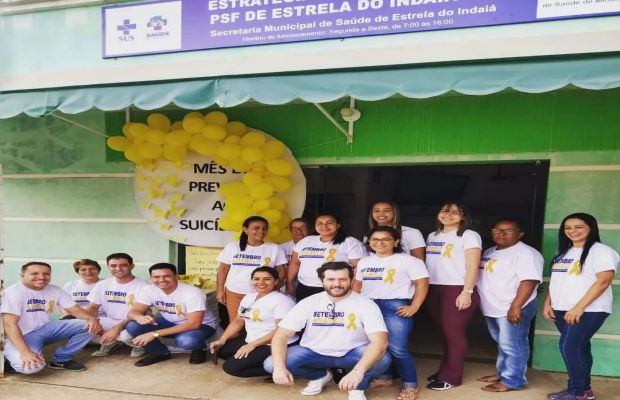 Setembro Amarelo em Estrela do Indaiá