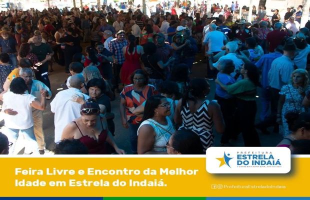 Feira livre e Encontro da Melhor Idade